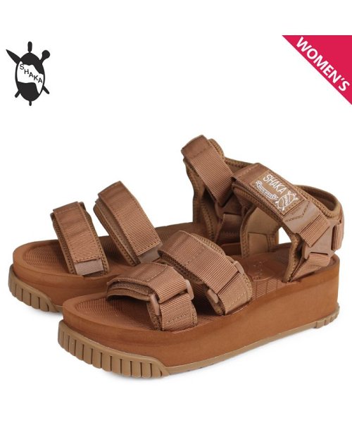 Shaka シャカ サンダル ネオバンジー プラットフォーム レディース 厚底 Neo Bungy Platform ブラウン シャカ Shaka D Fashion Shaka シャカ サンダル ネオバンジー プラットフォーム レディース 厚底 Neo Bungy Platform ブラウン シャカ Shaka D Fashion