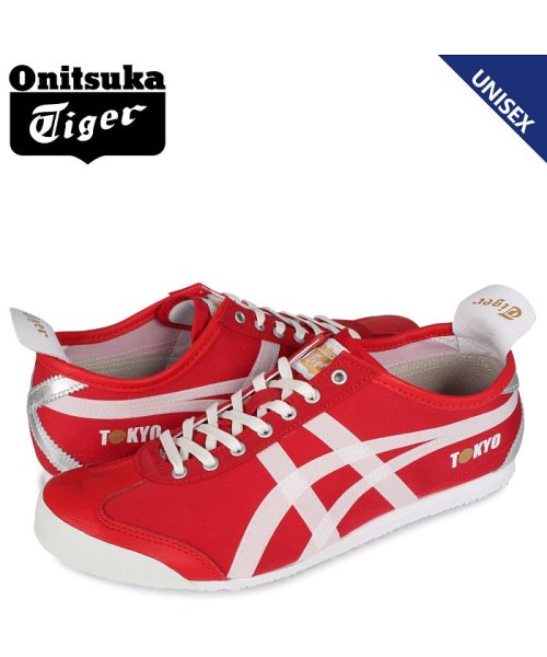 オニツカタイガー Onitsuka Tiger メキシコ 66 スニーカー メンズ レディース Mexico 66 レッド 11a730 600 オニツカタイガー Onitsukatiger D Fashion