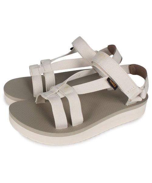クーポン セール9 Off Teva テバ サンダル スポーツサンダル ミッドフォーム アリバカ レディース 厚底 Midform Arivaca ブラック ホワイト 黒 白 テバ Teva D Fashion