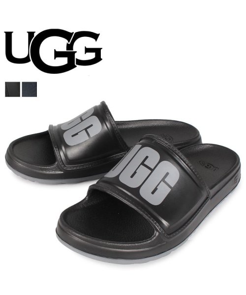 セール Ugg アグ サンダル スライドサンダル ウィルコックス スライド メンズ Wilcox Slide ブラック ネイビー 黒 アグ Ugg D Fashion
