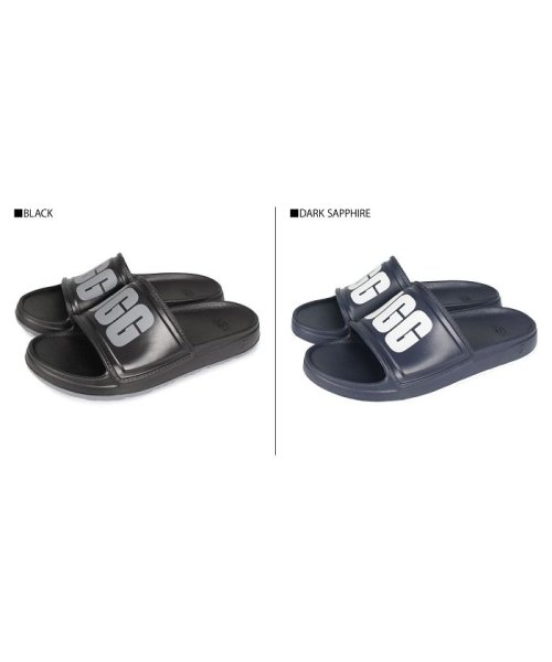 Ugg アグ サンダル スライドサンダル ウィルコックス スライド メンズ Wilcox Slide ブラック ネイビー 黒 アグ Ugg D Fashion