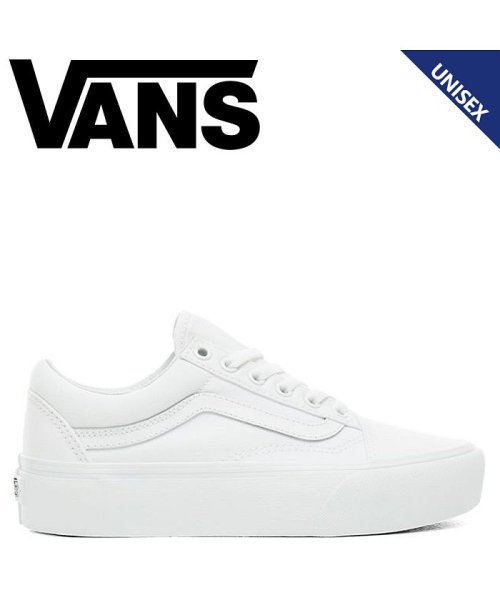 Vans ヴァンズ オールドスクール スニーカー メンズ レディース 厚底 Old Skool Platform ホワイト 白 Vn0a3b3uw00 ヴァンズ Vans D Fashion