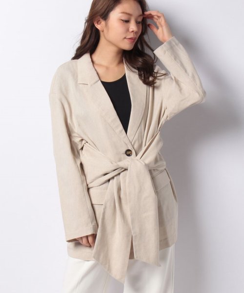 ウエストリボンジャケット シエルエアー Ciel Air D Fashion
