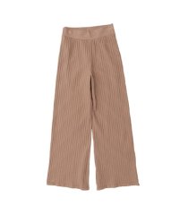 Hanes/ヘインズ Hanes パンツ ワイドパンツ レディース RIB WIDE PANTS ブラック グレー ベージュ ブラウン 黒 HW9－R322/503190516