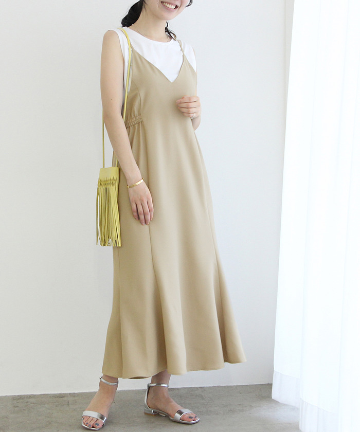 セール】【WEB限定】キャミソールワンピース×タンクトップ