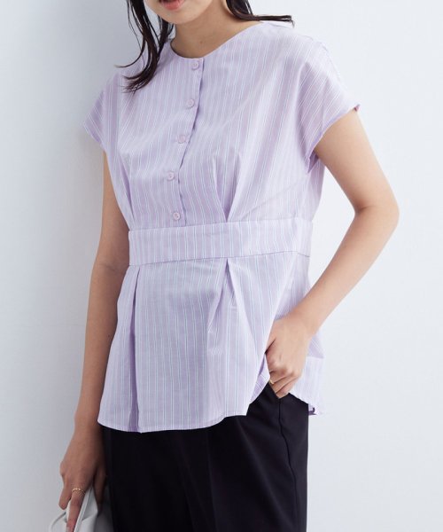 セール ウエストマークフロントタックブラウス ビス Vis D Fashion セール ウエストマークフロントタックブラウス ビス Vis D Fashion