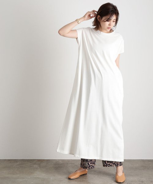 セール 50 Off 汗染み防止 バックスリットロングカットワンピース ビス Vis D Fashion セール 50 Off 汗染み防止 バックスリットロングカットワンピース ビス Vis D Fashion
