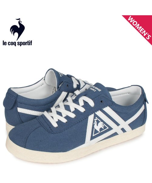 ルコック スポルティフ Le Coq Sportif La パピヨン キャンパス スニーカー レディース La Papillon Cv ネイビー Ql1pjc3 ルコックスポルティフ Lecoqsportif D Fashion