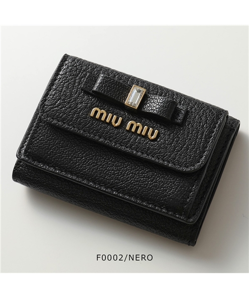 MIUMIU(ミュウミュウ)】5MH0212D7AMADRASFIOCCOカラー3色レザー小銭 ...