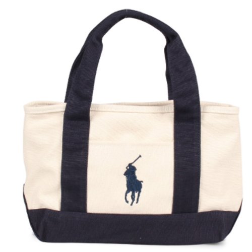 ポロ ラルフローレン Polo Ralph Lauren バッグ トートバッグ メンズ レディース キャンバス Small School Tote ブラック ア ラルフローレン Ralphlauren D Fashion