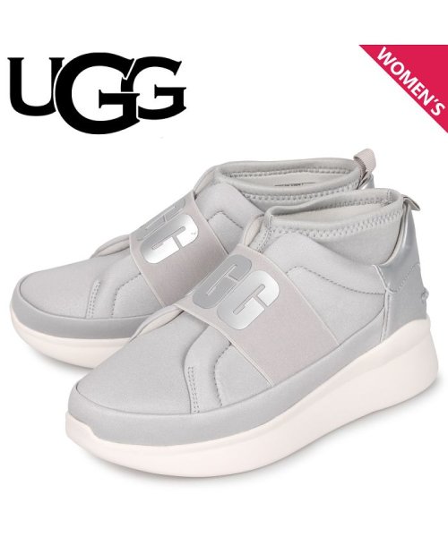 Ugg アグ スニーカー スリッポン ニュートラ レディース Neutra Sneaker シルバー アグ Ugg D Fashion