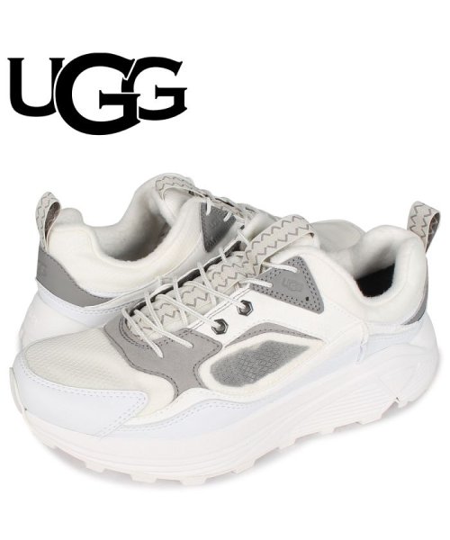 クーポン セール38 Off Ugg アグ スニーカー ミオ トレーナー ロー モノ メンズ メッシュ Miwo Trainer Low Mono ホワイト 白 アグ Ugg D Fashion