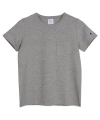 CHAMPION/チャンピオン Champion Tシャツ 半袖 レディース ポケット POCKET T－SHIRT ブラック ホワイト グレー ブラウン カーキ オフ ピンク /503190405