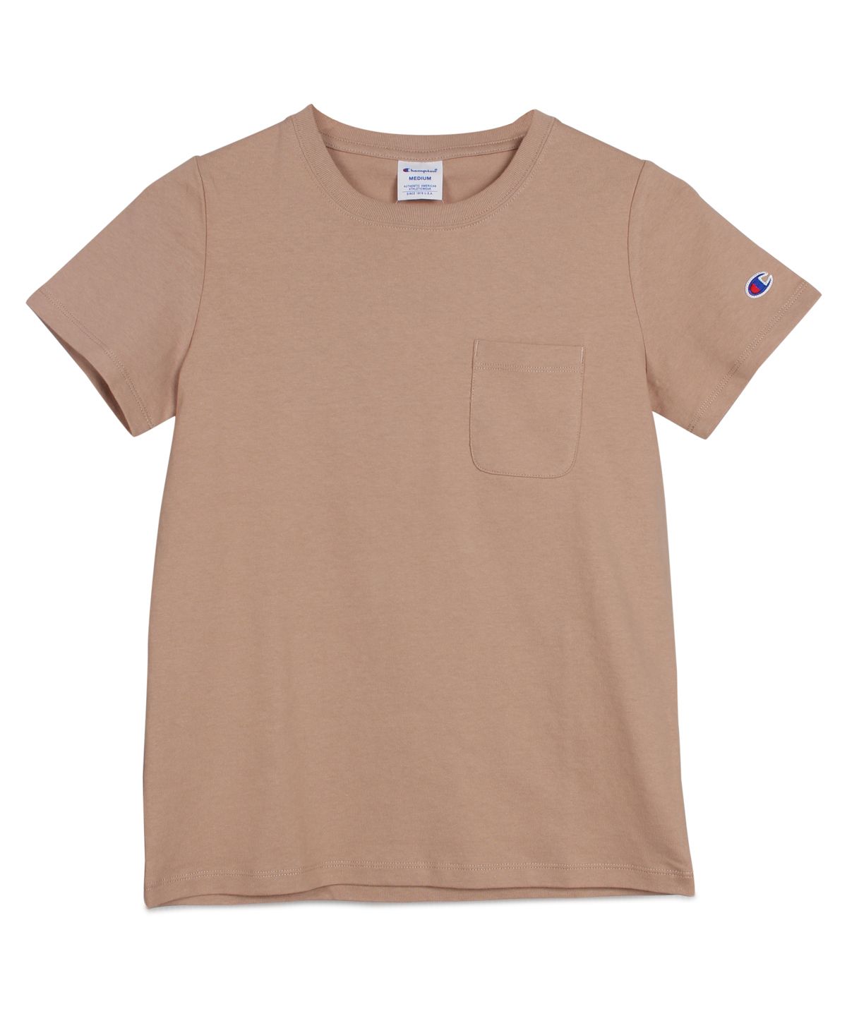 チャンピオン Champion Tシャツ 半袖 レディース ポケット
