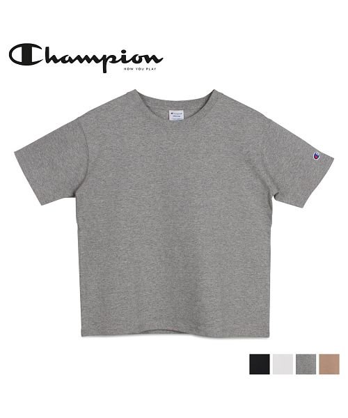 チャンピオン Champion Tシャツ 半袖 レディース Crew Neck T Shirt ブラック ホワイト グレー ブラウン 黒 白 Cw M322 チャンピオン Champion D Fashion チャンピオン Champion Tシャツ 半袖 レディース Crew Neck T Shirt ブラック ホワイト グレー ブラウン 黒 白 Cw M322 チャンピオン Champion D Fashion