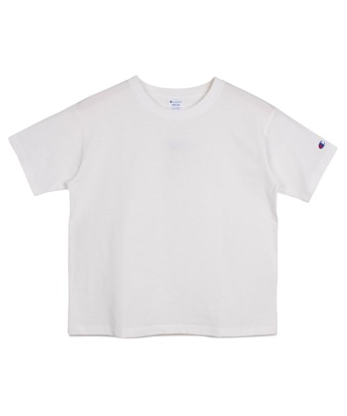 チャンピオン Champion Tシャツ 半袖 レディース CREW NECK T－SHIRT ブラック ホワイト グレー ブラウン 黒 白  CW－M322'(503190406) | チャンピオン(Champion) - d fashion