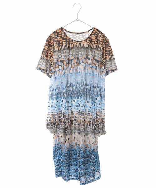 セール 洗濯機で洗える エスニック風プリントワンピース 503248533 ヒロコビス Hiroko Bis D Fashion