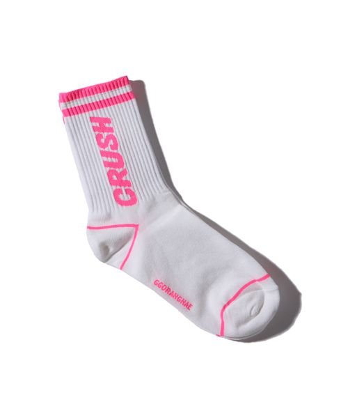 アトモス ピンク ネオンロゴソックス Atmos Pink Atmos Pink D Fashion
