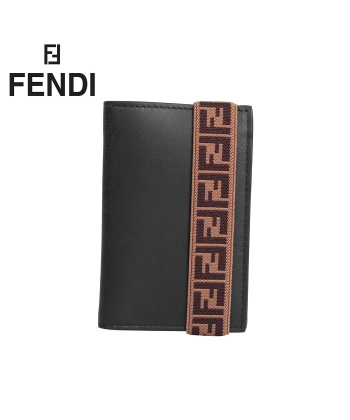 フェンディ FENDI カードケース パスケース 名刺入れ メンズ CARD CASE 