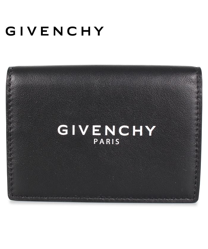 ジバンシィ GIVENCHY 財布 三つ折り メンズ TRI－FOLD WALLET ブラック 
