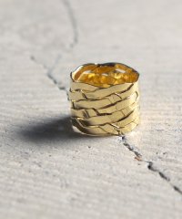 MAISON mou/【YArKA/ヤーカ】silver925 weave motif ring[ori]/シルバー925織りモチーフリング/503267814