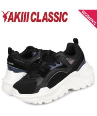 akiiiclassic	/アキクラシック AKIII CLASSIC キャスパー スニーカー ダッドシューズ レディース 厚底 CASPER ブラック 黒 AKC－0004/503014891