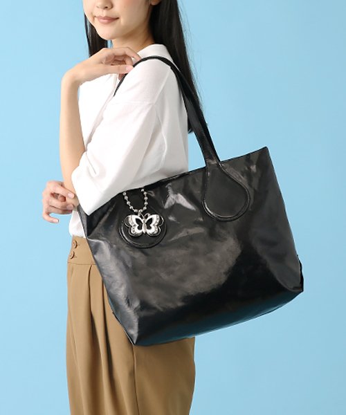 ラウンドクラッシュ トートバッグ アナスイ バッグ Anna Sui Bag D Fashion