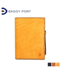 BAGGY PORT/BAGGY PORT バギーポート 財布 二つ折り メンズ レディース BUONA ブラック キャメル イエロー 黒 ZYS2402/503015234