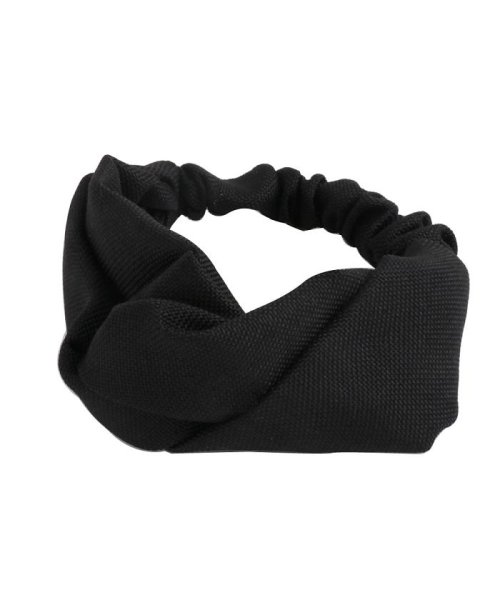 ナチュラルな風合いが可愛いツイストクロスターバン クリームドット Cream Dot D Fashion