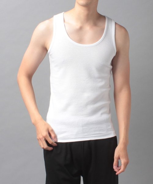 セール テレコ リブ タンクトップ メンズ 503246842 マルカワ Marukawa D Fashion