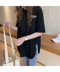 miniministore/ロングtシャツ レディース 韓国 ロゴT/503285446