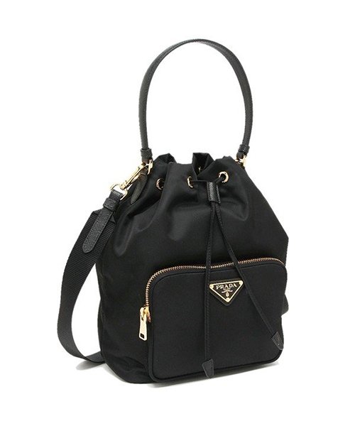 セール プラダ ショルダーバッグ レディース Prada 1bh097 V44 F0002 Noo Vela ヴェラ ブラック プラダ Prada D Fashion