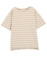 ベージュ×オフ