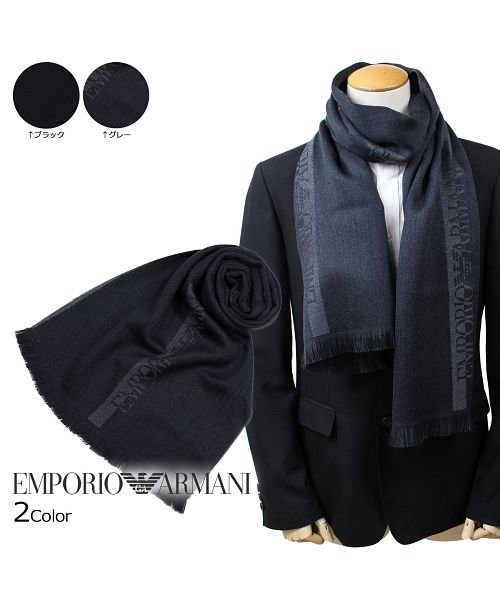 エンポリオ アルマーニ Emporio Armani マフラー メンズ ウール
