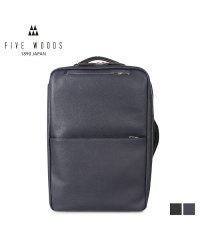 FIVE WOODS/ファイブウッズ FIVE WOODS リュック バッグ バックパック ビジネスバッグ メンズ 2WAY BUSINESS BACKPACK S ブラック ネイビ/503190501