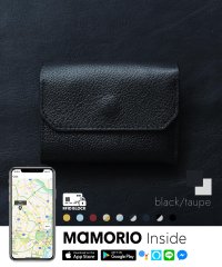 LIFE POCKET/紛失防止タグ MAMORIO搭載 ライフポケット Mini Wallet ミニ財布 財布 スマートウォレット WL001 スキミング防止 RFID付き/503285498