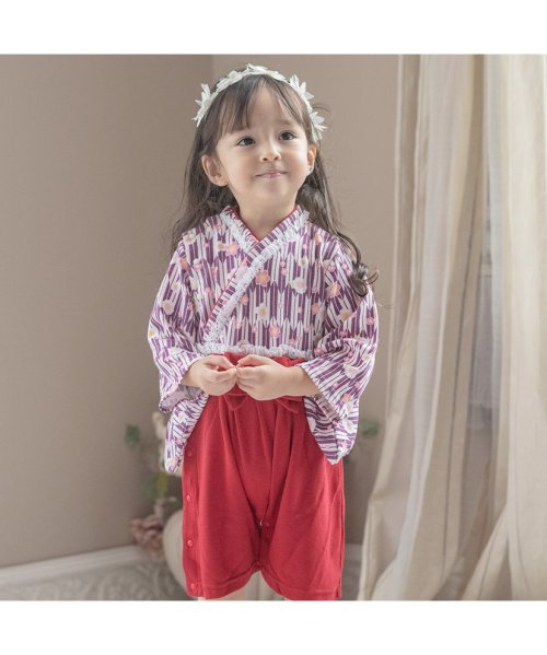 送料0円 キャサリンコテージ 袴ロンパース女の子 80cm tdh-latinoamerica.de