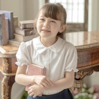 Catherine Cottage/キャサリンコテージ Catherine Cottage 日本製 フォーマルレース襟半袖ブラウス/503297418