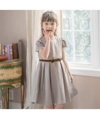 Catherine Cottage/キャサリンコテージ Catherine Cottage ベロアリボンとキャップスリーブのきちんとワンピース/503298075