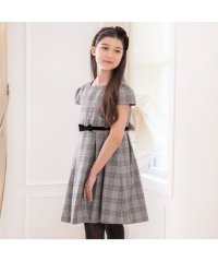 Catherine Cottage/キャサリンコテージ Catherine Cottage ベロアリボンとキャップスリーブのきちんとワンピース/503298075