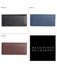 MACKINTOSH PHILOSOPHY/マッキントッシュ フィロソフィー MACKINTOSH PHILOSOPHY 財布 長財布 メンズ ラウンドファスナー 本革 LONG WALLET ブラック /503017051