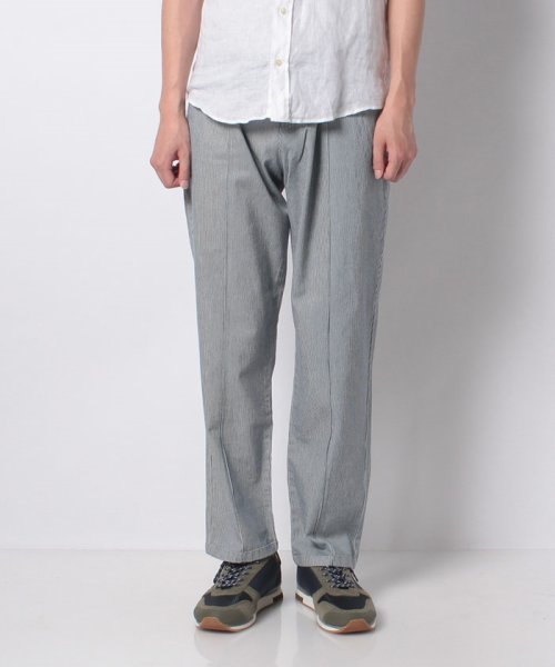 セール ストライプヒッコリーパンツ 503287534 ベネトン メンズ Benetton Mens D Fashion