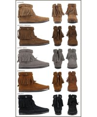 MINNETONKA/ミネトンカ MINNETONKA ハイ トップ バック ジッパー ブーツ HI TOP BACK ZIP BOOTS レディース/503017084