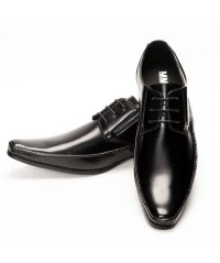 SVEC/スクエアトゥビジネスシューズ ブラック MM/ONE エムエムワン メンズ レースアップシューズ 紐靴 ビジネス シューズ スーツ黒靴Yシャツ スーツ シャツ /503300333