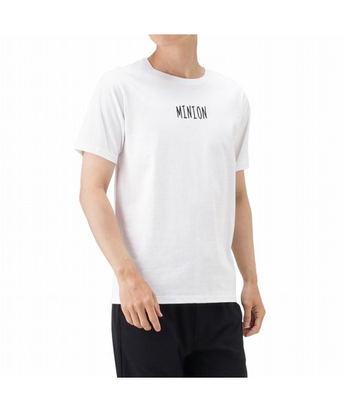 ロゴ刺繍 バックフォトtシャツ ミニオン マックハウス メンズ Mac House Men D Fashion