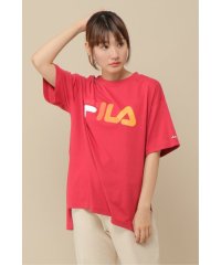 ikka/【WEB限定】FILA スリットロゴTシャツ/503311432