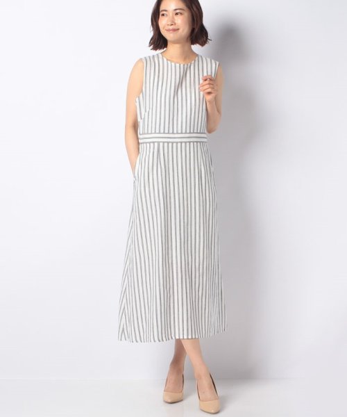 セール 66 Off 先染めリネンストライプ 無地ワンピース インタープラネット Interplanet D Fashion セール 66 Off 先染めリネンストライプ 無地ワンピース インタープラネット Interplanet D Fashion