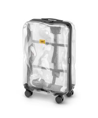 CRASH BAGGAGE/【5年保証】クラッシュバゲージ スーツケース Mサイズ 65L 軽量 スケールトン シースルー 透明 デコボコ CRASH BAGGAGE CB142/503326633
