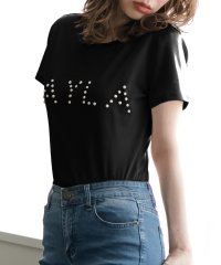 JULIA BOUTIQUE/パールロゴデザインTシャツ・トップス・カットソー/510736/503327971