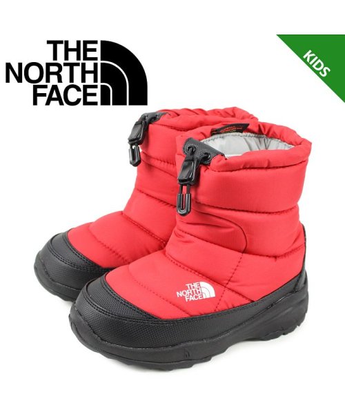 ノースフェイス The North Face ヌプシ ブーティー ウォータープルーフ ブーツ キッズ K Nuptse Bootie Wp レッド Nfj519 ザノースフェイス Thenorthface D Fashion